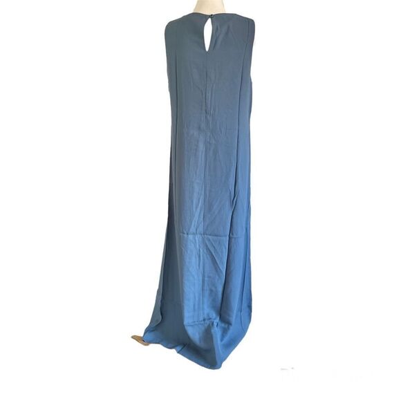 Reformation Collin Maxi Dress in Morning Glory Light Blue Large MSRP $198 - Picture 4 of 10